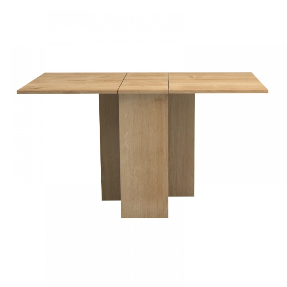 Τραπέζι Pepe Megapap επεκτεινόμενο χρώμα φυσικό οξιάς 28(56+56)x77x75εκ.