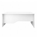 Γραφείο επαγγελματικό Venturo Megapap χρώμα λευκό 180x80x75εκ.