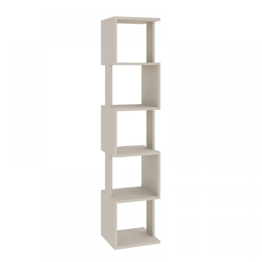 Βιβλιοθήκη Piri Megapap χρώμα sandstone 35x30x161εκ.