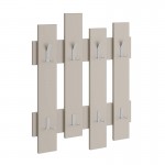 Κρεμάστρα τοίχου Wave Megapap χρώμα sandstone 64x4x81εκ.