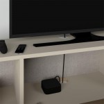 Έπιπλο τηλεόρασης επιτοίχιο Francy Megapap χρώμα sandstone 180x30x30εκ.