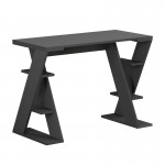 Γραφείο εργασίας Papillon Megapap χρώμα ανθρακί 106x50x75εκ