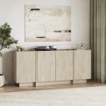 Μπουφές Dorma Megapap χρώμα travertine 180x45x80,2εκ.