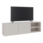 Έπιπλο τηλεόρασης επιτοίχιο Conrad Megapap χρώμα sandstone 140x35x38εκ.