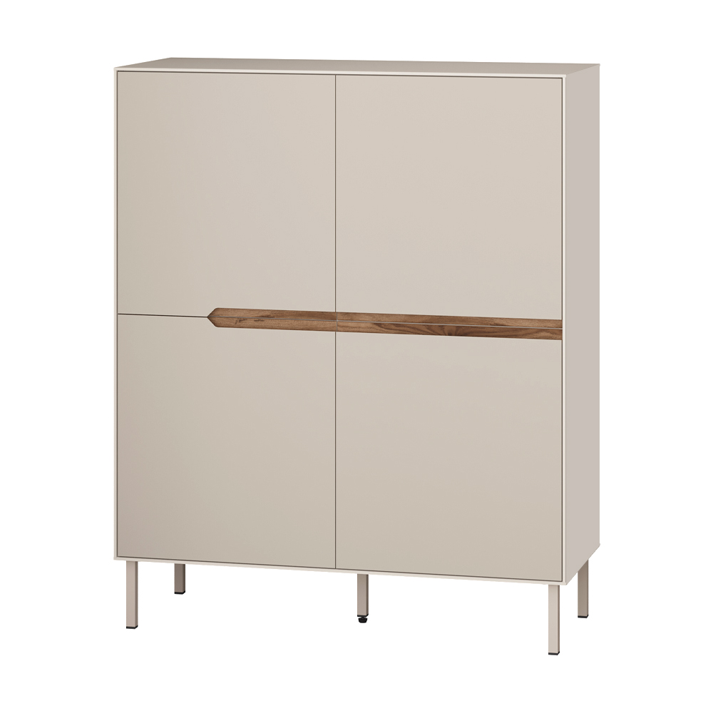 Μπουφές Arch Megapap χρώμα sandstone 98x40x120,5εκ.