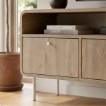 Έπιπλο τηλεόρασης Colia Megapap χρώμα sepet oak 140,3x34x55,7εκ.
