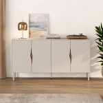 Μπουφές Marquise Megapap χρώμα sandstone 150x40x78,5εκ.
