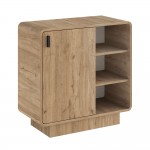 Μπουφές Rovel Megapap χρώμα sepet oak 80,3x39x80,4εκ.