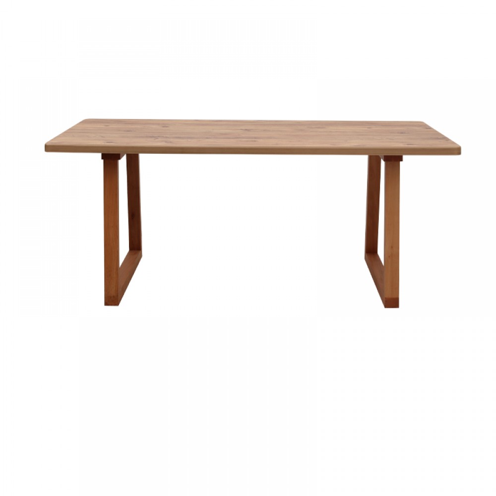 Τραπέζι Liora Megapap Mdf - ξύλινο χρώμα ακακίας 180x90x75εκ.