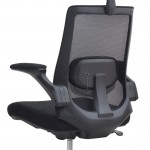 Καρέκλα γραφείου διευθυντική Belora Megapap με ύφασμα Mesh χρώμα μαύρο 63,5x62x117/127εκ.