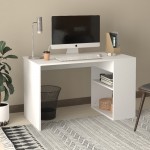 Γραφείο εργασίας Smyrna Megapap χρώμα λευκό 120x60x74,4εκ.