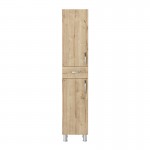 Ντουλάπι κουζίνας - μπάνιου Selina Megapap χρώμα sapphire oak 35x31x179εκ.