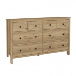 Συρταριέρα - Μπουφές Sabina Megapap χρώμα sepet oak 160x50x96εκ.