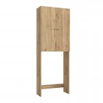 Έπιπλο πλυντηρίου Romme Megapap χρώμα sepet oak 65x27,1x180εκ.
