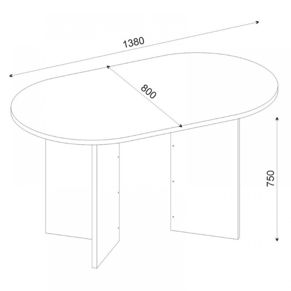 Τραπέζι Cortado Megapap χρώμα λευκό εφέ μαρμάρου 138x80x75εκ.