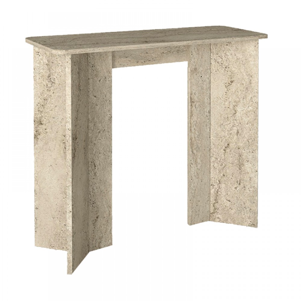 Κονσόλα Mara Megapap χρώμα travertine 90x29,6x91,8εκ.