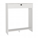 Κονσόλα - Κάλυμμα καλοριφέρ Opelya Megapap χρώμα λευκό 90x31,4x100εκ.