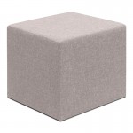 Σκαμπώ Linda Megapap υφασμάτινο χρώμα μπεζ 40x40x40εκ.