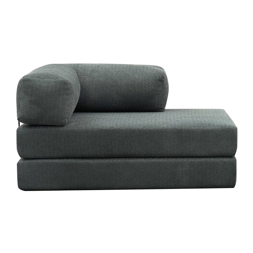 Καναπές - κρεβάτι Comfort Megapap διθέσιος υφασμάτινος χρώμα μέντα 140x95x75εκ.