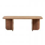 Τραπεζάκι σαλονιού Becaj Megapap χρώμα atlantic pine 120x60x41,4εκ.