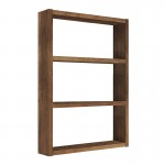 Ραφιέρα τοίχου Prena Megapap χρώμα καρυδί 43,2x9x60εκ.