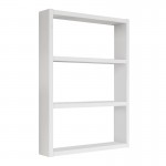 Ραφιέρα τοίχου Prena Megapap χρώμα λευκό 43,2x9x60εκ.