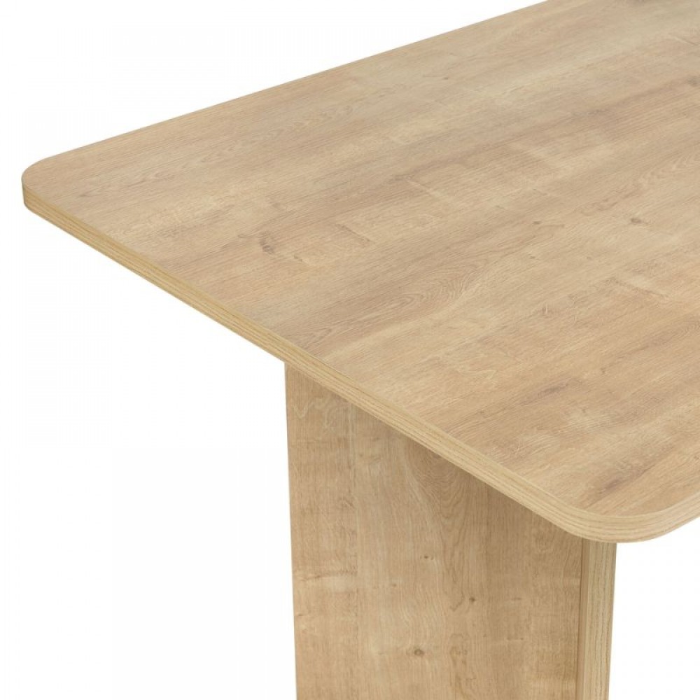 Τραπέζι Linza Megapap χρώμα honey oak 180x90x75εκ.