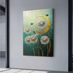 Πίνακας σε καμβά "Wildflowers" Megapap ψηφιακής εκτύπωσης 70x100x3εκ.