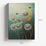 Πίνακας σε καμβά "Wildflowers" Megapap ψηφιακής εκτύπωσης 70x100x3εκ.