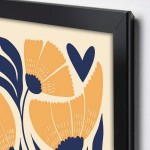 Πίνακας "Poppies" Megapap ψηφιακής εκτύπωσης 50x70εκ.