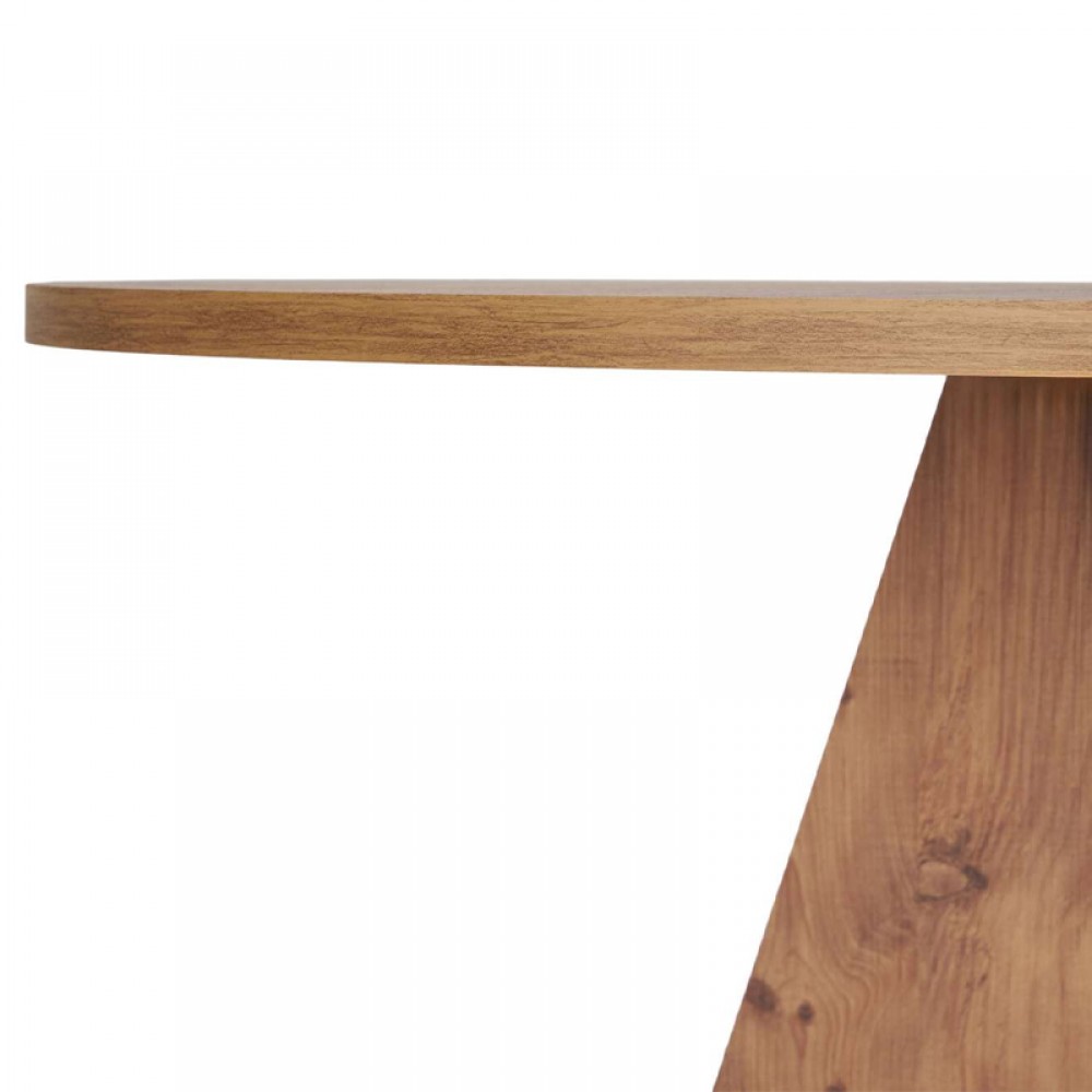 Τραπέζι Virela Megapap χρώμα atlantic pine Ø120x75εκ.