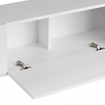 Έπιπλο τηλεόρασης Nexus Megapap χρώμα λευκό 180x30x45,5εκ.