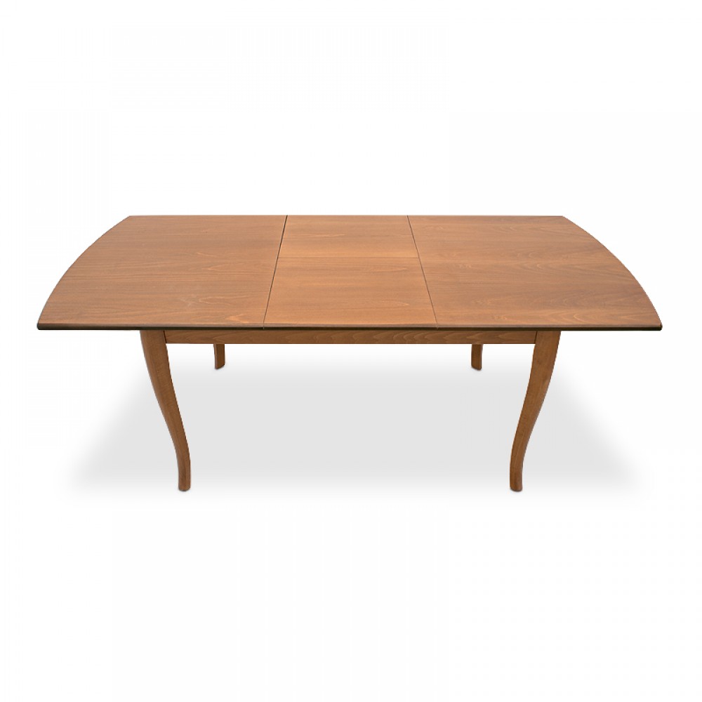 Σετ τραπεζαρίας Belfast Megapap 7 τμχ μασίφ ξύλο - MDF με επεκτεινόμενο τραπέζι 150/200x89x78εκ.