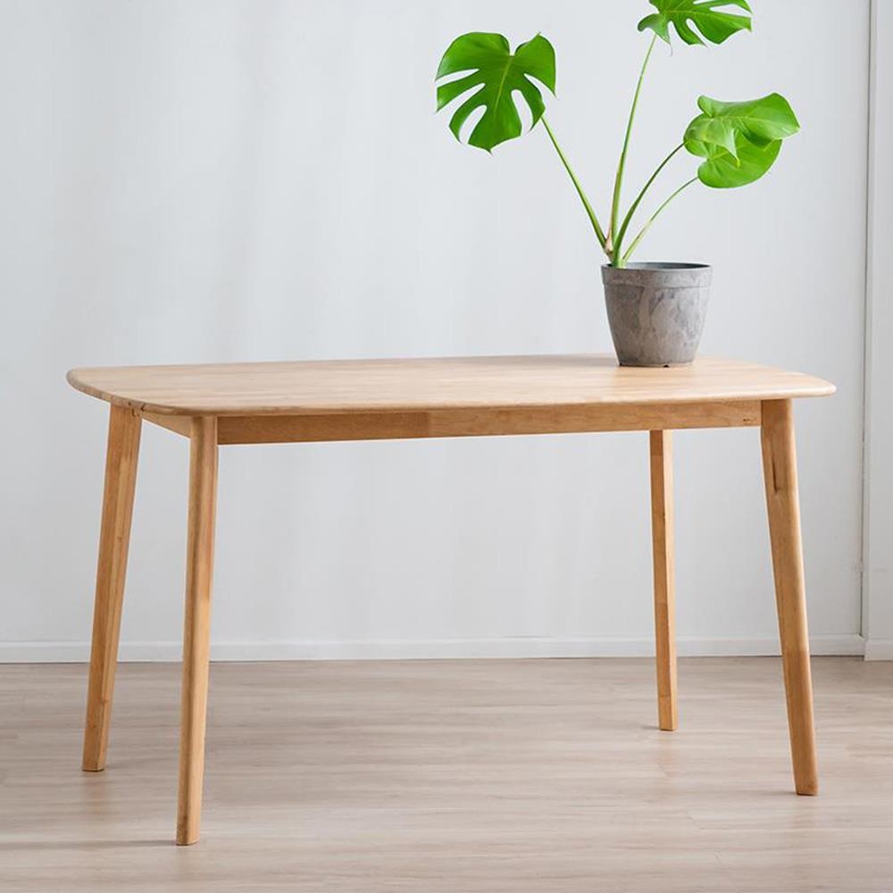 Τραπέζι Nextdeco Natural μασίφ ξύλο Υ75x135x80εκ.