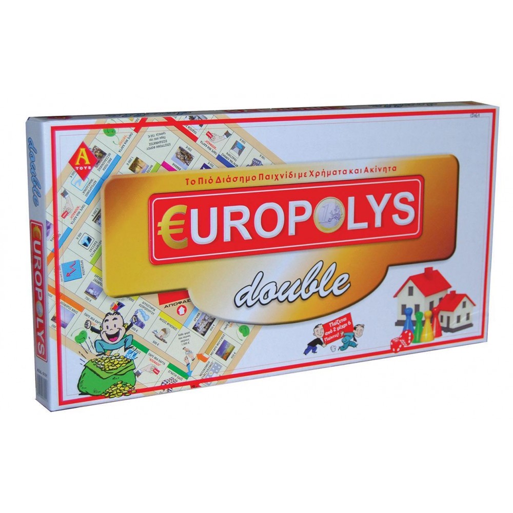 Επιτραπέζιο παιχνίδι "Europolis double" Υ4x47x25εκ.