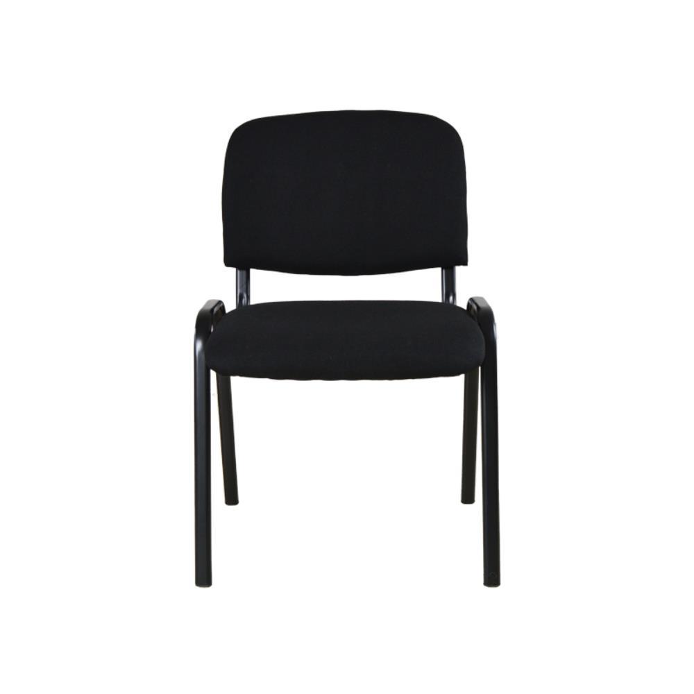 Καρέκλα επισκέπτη Nextdeco μαύρη Υ81,5x58x54,5εκ.