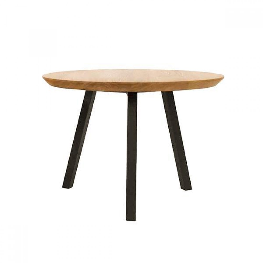 Τραπέζι σαλονιού Nextdeco στρόγγυλο MDF 25mm. Ø60xY43εκ.