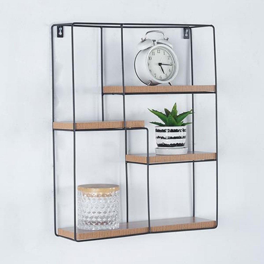 Ραφιέρα Nextdego επιτοίχια τετράγωνη με 4 θέσεις 40x11xΥ50,5εκ.