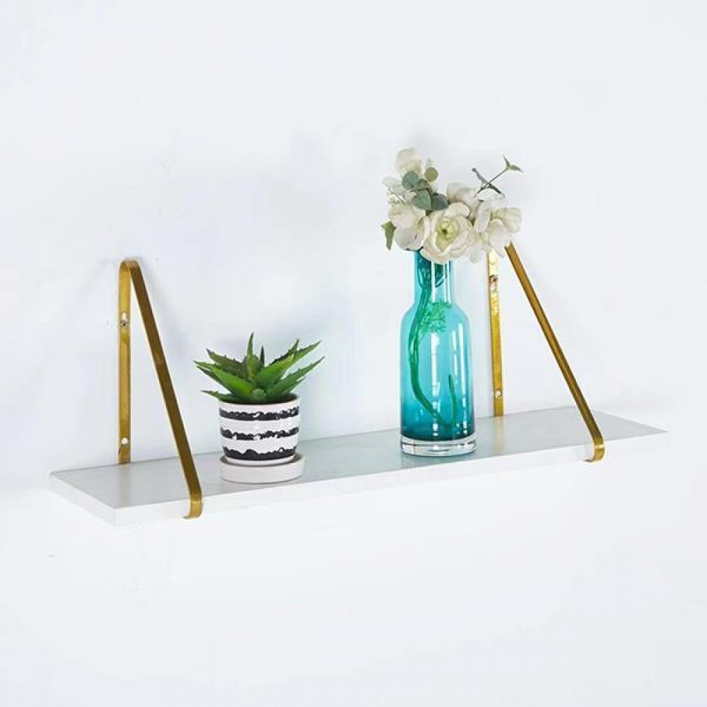 Ράφι μεταλλικό επιφάνεια μελαμίνης 70x21xY18εκ.