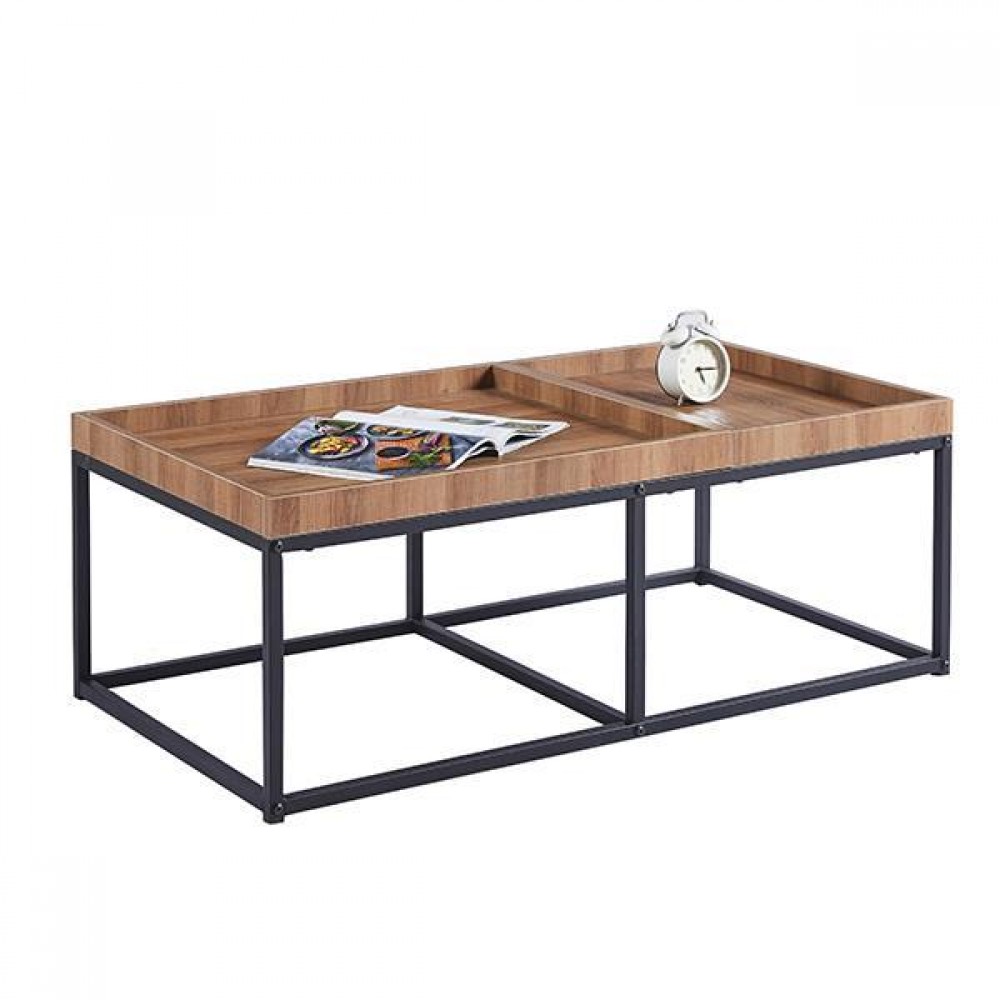 Τραπέζι Nextdeco επιφάνεια από MDF Υ40x110x60εκ.