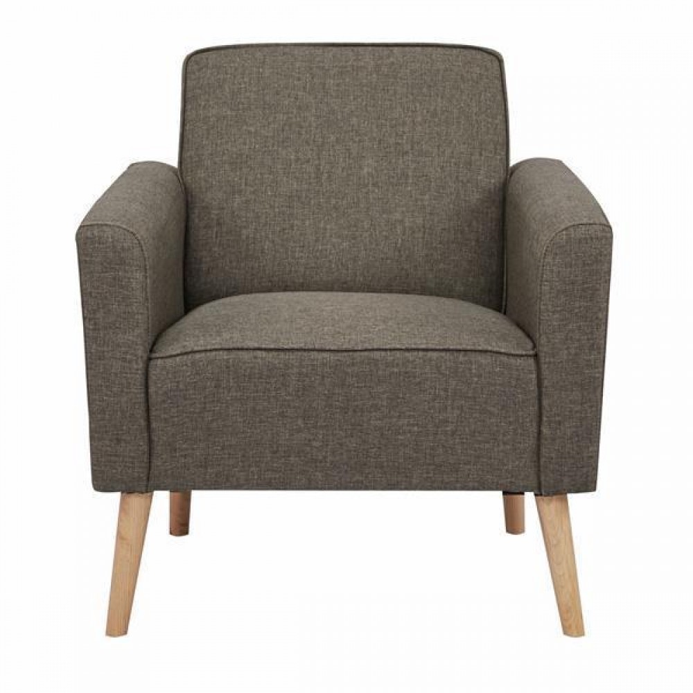 Πολυθρόνα Nextdeco Paris καφέ-μπεζ Υ78x75x78εκ