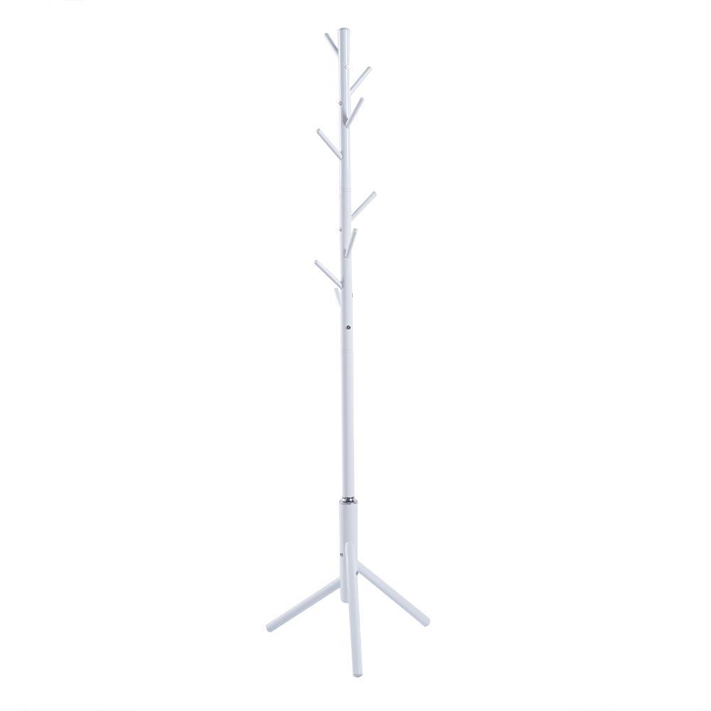 Καλόγερος μεταλλικός Nextdeco λευκός Y175εκØ58εκ.