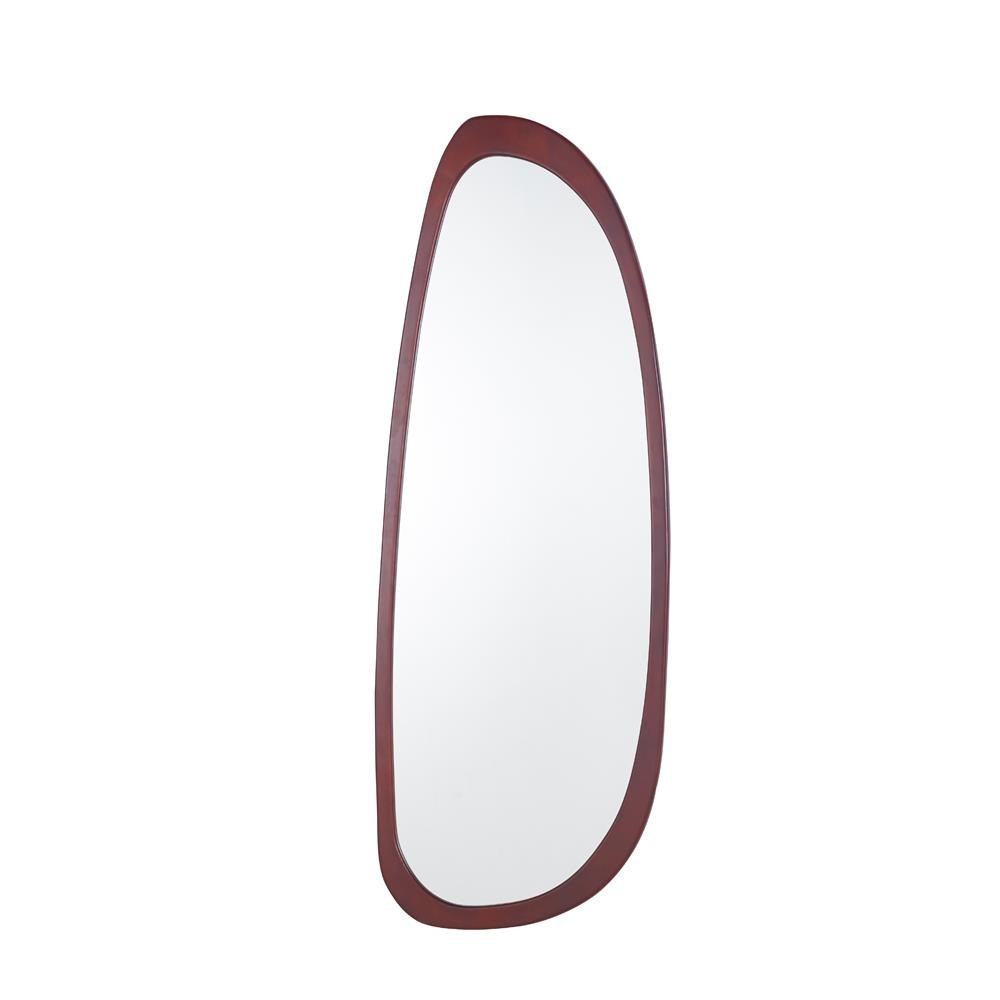 Καθρέφτης δαπέδου Nextdeco 160x50εκ. μασίφ ξύλο απόχρωση καρυδιάς