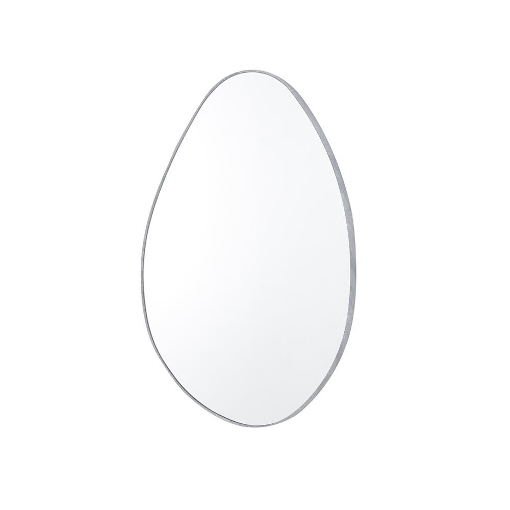 Καθρέφτης επιτοίχιος Nextdeco 80x50εκ πλαίσιο MDF όψη γκρι μάρμαρο.