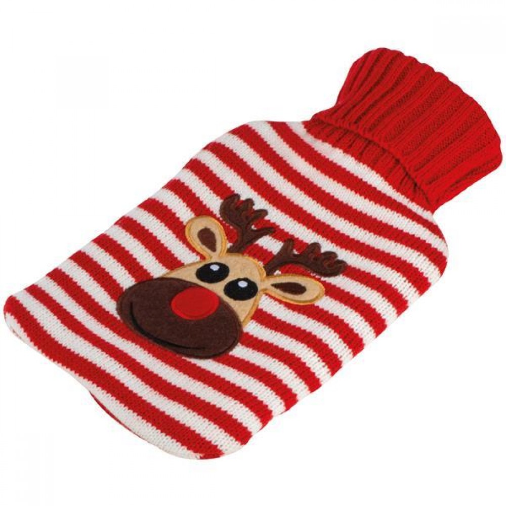 Χριστουγεννιάτικη θερμοφόρα κόκκινη 750ml.