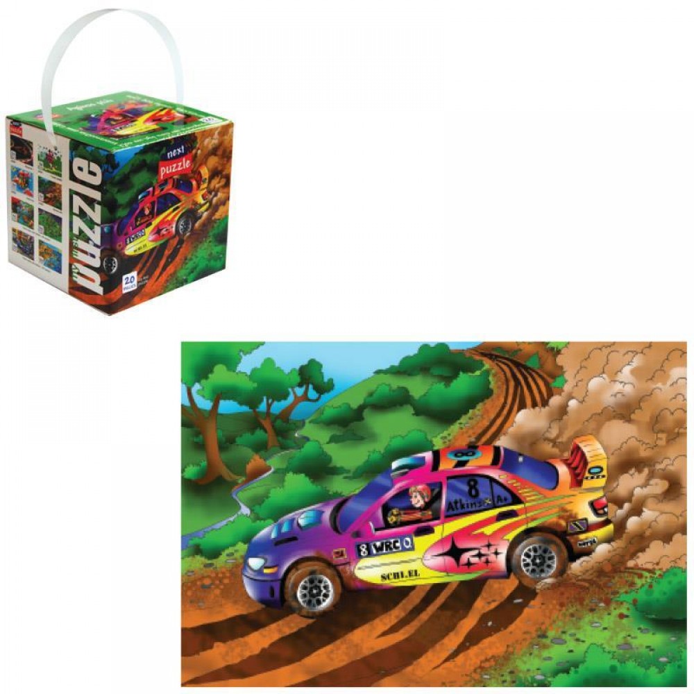 Next πάζλ "Αγώνας ράλι" 35x50εκ. 20 τεμαχίων