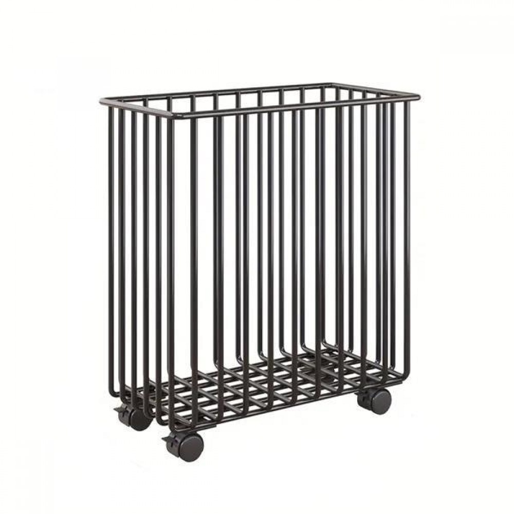 Καλάθι αποθήκευσης μαύρο Υ44x40x20,5εκ.