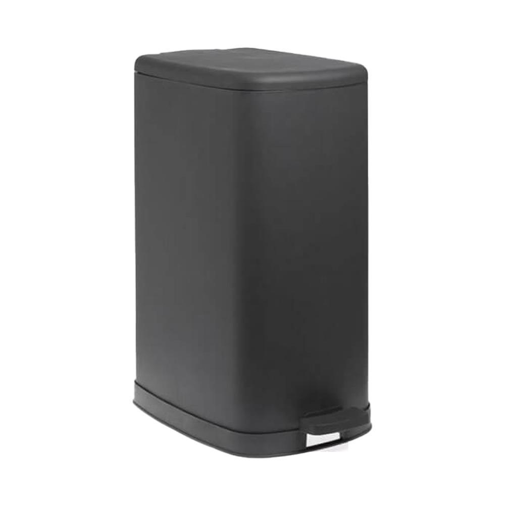 Κάδος απορριμάτων με πεντάλ secret 30lt ανθρακί soft close Υ54,9x27,5x42,5εκ.