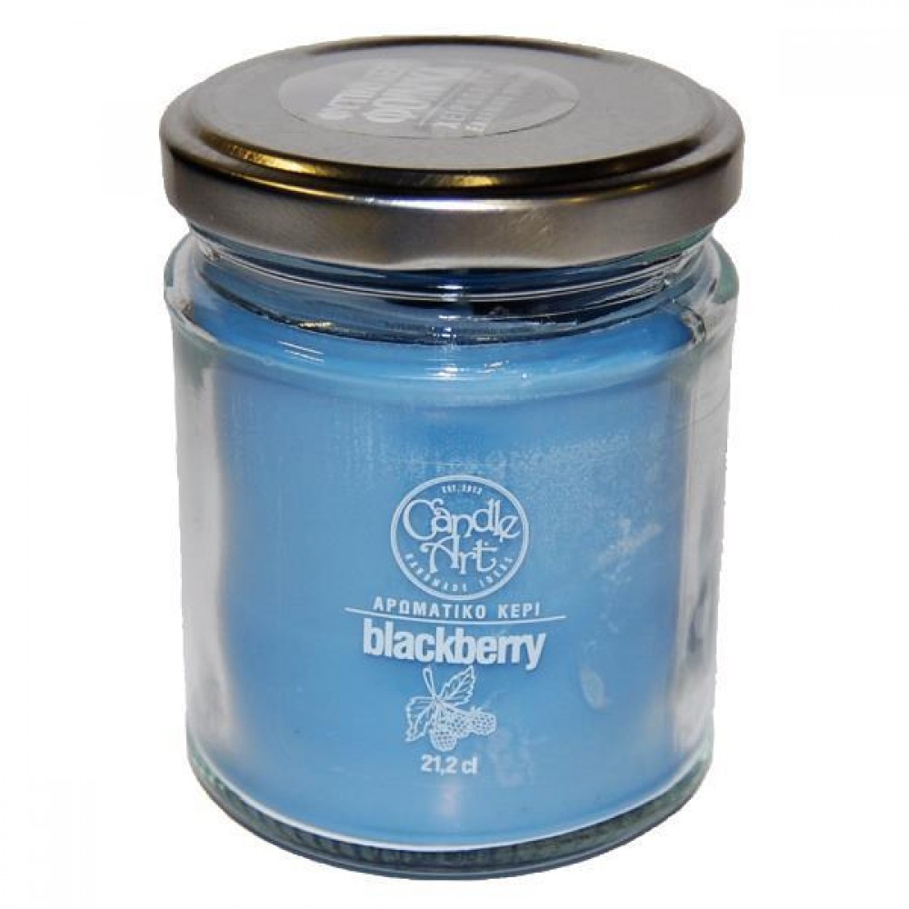Αρωματικό κερί, 212 ml,  με αιθέρια έλαια βατόμουρο