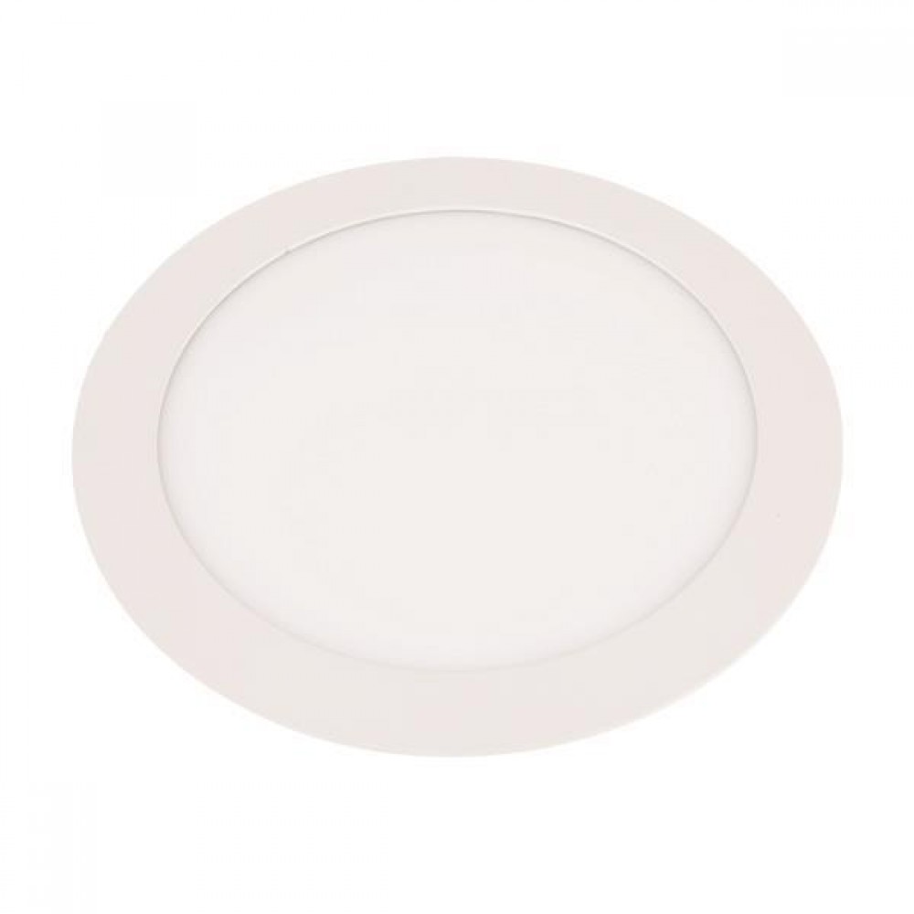 Φωτιστικό χωνευτό LED SLIM 20W σατινέ Ø22,5x1εκ.